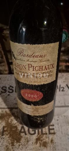 Burdeos Bordeaux Baron Pichaux 2000
