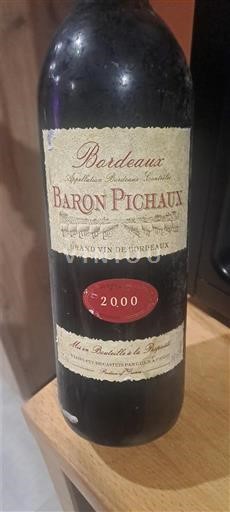 Bordeaux Baron Pichaux 2000