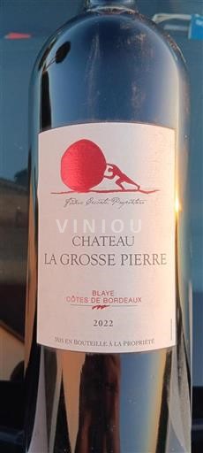 Bordeaux Blaye-côtes-de-bordeaux Château La Grosse Pierre 2022