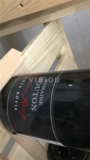 Vin Rouge sec Maison Rouge Domaine Mouton 2010 France Vallée du Rhône Côte-rôtie AOC