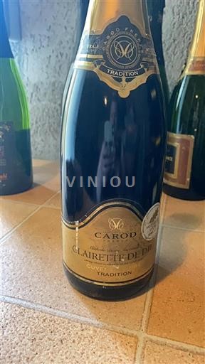 Rona dolina Clairette de Die Carod Frères Tradition Neleten.