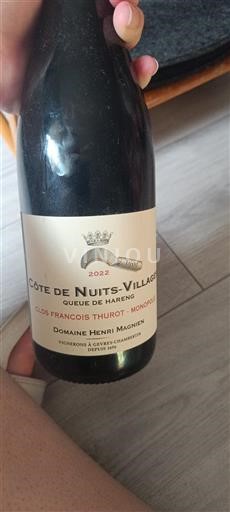 Bourgondië Côte de Nuits Villages Henri Magnien Queue de Hareng 2022