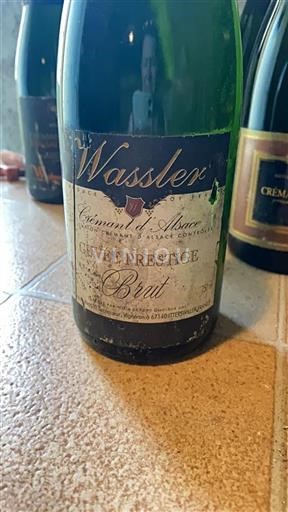 Alsace Crémant d'Alsace Domaine Wassler Prestige Icke årgångsbetecknad
