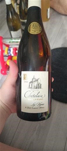 Valle della Loira Pouilly-fumé Domaine Chatelain Les Vignes de Saint-Laurent l'Abbaye 2021