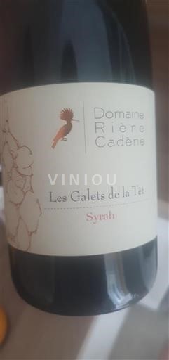 Roussillon Määrittelemätön Domaine Rière Cadène Les Galets de la Têt 2018