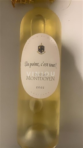 Sydväst Bergerac Château Montdoyen Un point, c'est tout! 2022
