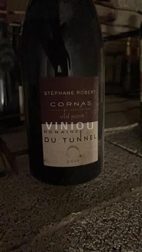 Rhône Valley Cornas Domaine Tunnel Vin Noir 2012