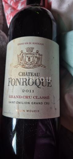 Bordeaux Saint-Émilion Grand Cru Classé Château Fonroque 2011