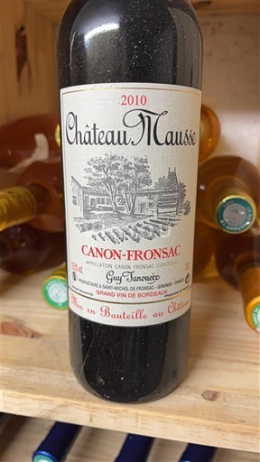 Burdeos Canon-Fronsac Château Mausse 2010