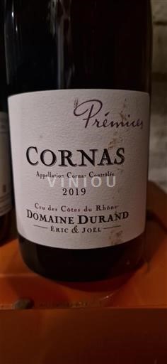 Vallée du Rhône Cornas Domaine Durand Prémices 2019