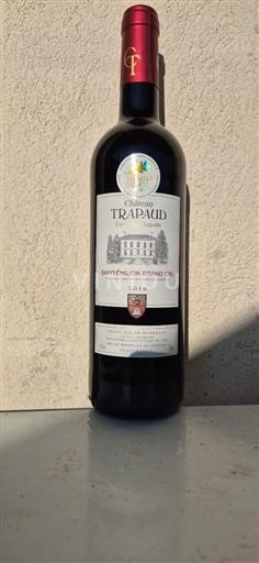 Burdeos Saint-Émilion Gran Cru Grand Cru Château Trapaud L'Au Chapelle 2016