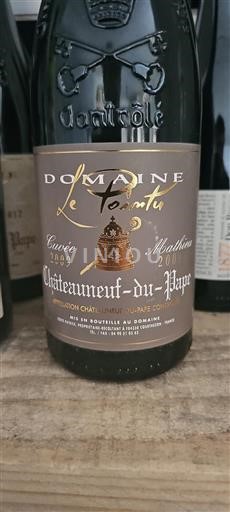 Valle del Rodano Châteauneuf-du-Pape Domaine Le Pointu Mathieu 2009