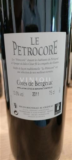Zuidwest-Frankrijk Côtes-de-Bergerac Château Ladesvignes Le Petrocore 2011