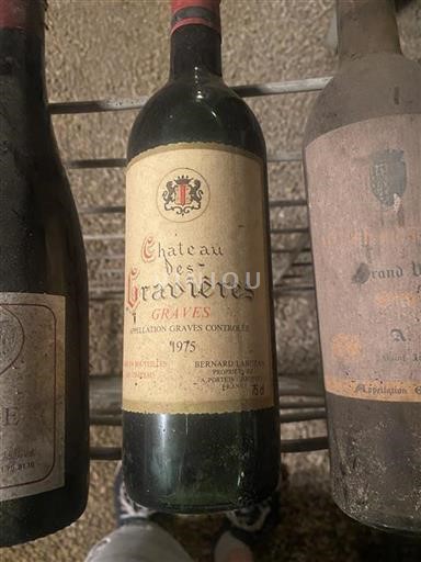 Bordeaux Graves Château Des Gravières 1975