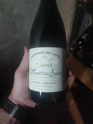 Loire Valley Menetou-Salon Domaine Loye 2018