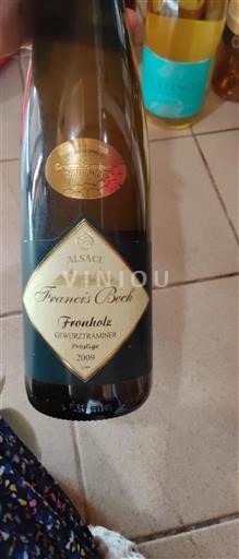 Alsazia Non specificato Francis Beck Prestige 2009