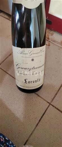 Alsace Alsace Grand Cru Domaine Lorentz Vendanges Tardives 2007