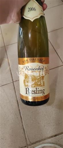 Alsace Rosenhof Riesling 2006