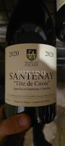 Burgundi Santenay François Allaines Tête de 2020