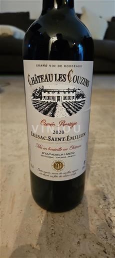 Bordeaux Lussac-saint-émilion Château Les Couzins Prestige 2020