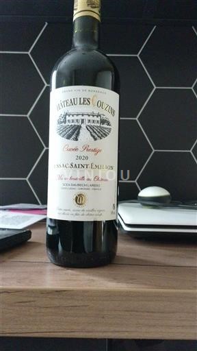 Bordeaux Lussac-saint-émilion Château Les Couzins Prestige 2020