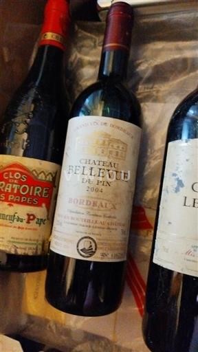 Burdeos Bordeaux Château Bellevue Du Pin 2004