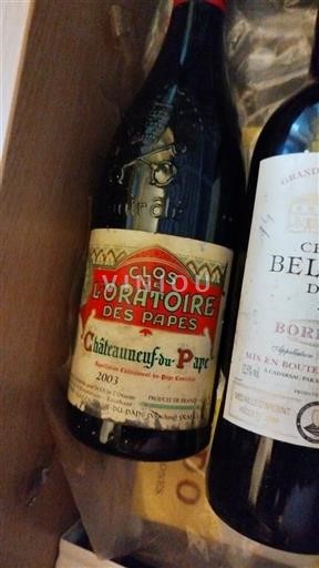 Thung lũng Rhône Châteauneuf-du-pape Clos De L'oratoire Des Papes 2003