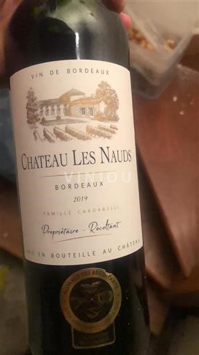 Bordeaux Château Les Nauds 2019