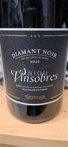 Thung lũng Rhône Vinsobres Vinsobraise Diamant Noir 2021