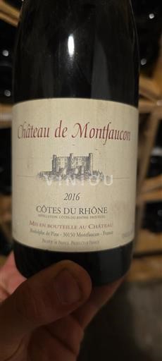 Rhônetal Côtes du Rhône Château Montfaucon 2016