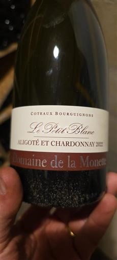 Borgogna Coteaux borgognoni Domaine La Monette Le Petit Blanc 2022