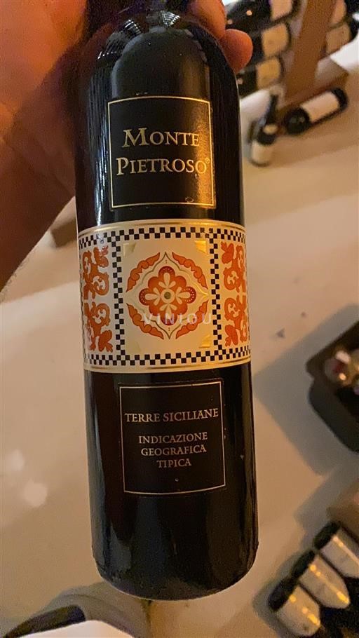 Wines of Sicily Unspecified Monte Pietroso Non-Vintage
