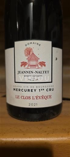 Bourgogne Premier Cru Jeanninnaltet Le Clos L'Évêque 2021