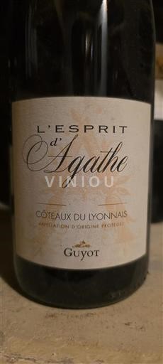 Lyonês Coteaux-do-Lyonês Guyot L'Esprit d'Agathe 2017