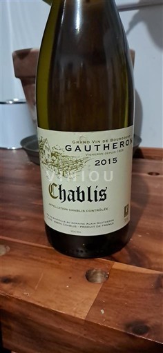 Burgund Chablis Gautheron 2015