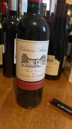 Bordeaux Lalande-de-Pomerol Château Altimar Sous les Cerisiers 2019