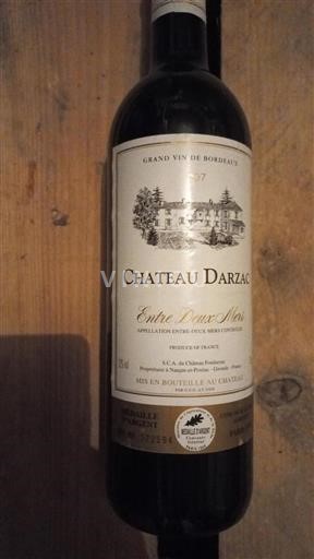 Bordeaux Entre-deux-mers Château Darzac 1997