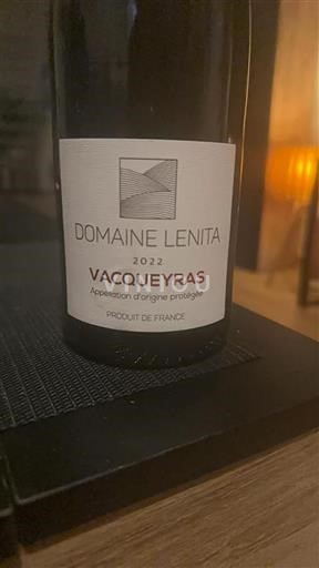 Rhône Valley Vacqueyras Domaine Lenita 2022