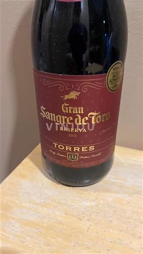 Cataluña Torres Gran Sangre de Toro 2012