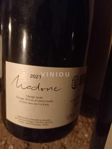 Rhônetal Côtes du Rhône Domaine Verzier Madone 2021