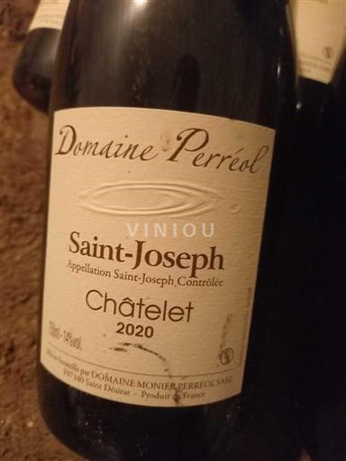 Rhône-dalen Saint-Joseph Domaine Perreol Châtelet 2020