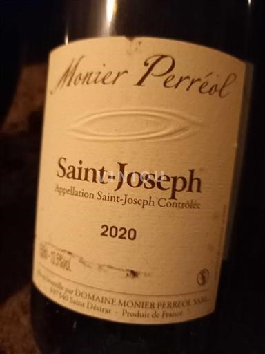 Rhône-dalen Saint-Joseph Domaine Monier Perréol 2020