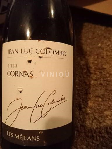 Rhône-dalen Cornas Jeanluc Colombo Les Méjeans 2019