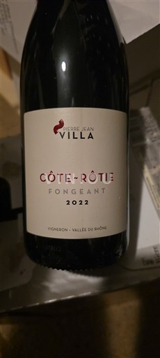 Rona dolina Côte-rôtie Domaine Pierrejean Villa Fongeant 2022