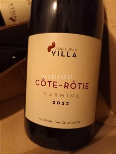 Valle del Rodano Côte-rôtie Domaine Pierrejean Villa Carmina 2022