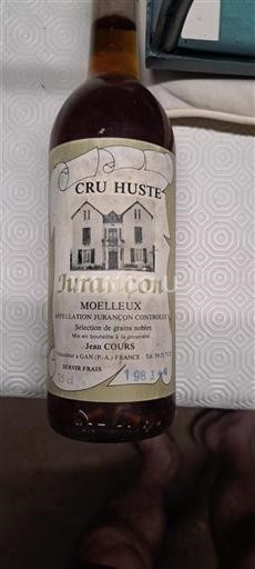 Sydvestfrankrig Jurançon Cru Huste Sélection de grains nobles 1983