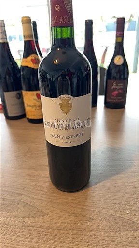 Bordeaux Saint-Estèphe Grand Cru Château Andron Blanquet 2012