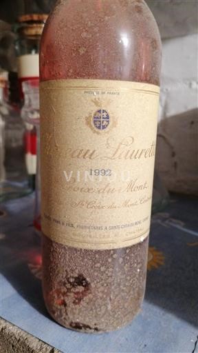 Burdeos Sainte-Croix-Du-Mont Château Laurette 1992