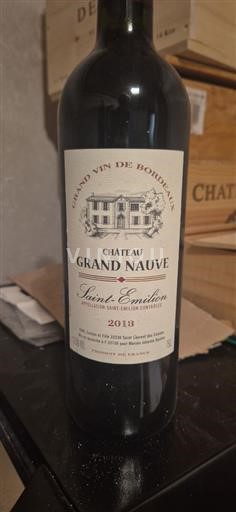 Burdeos Saint-Émilion Château Grand Nauve 2013