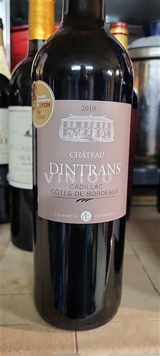 Bordeaux Cadillac-côtes-de-bordeaux Château Dintrans 2019